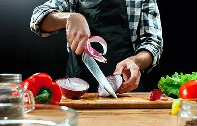 Image de COUTEAU À DÉCOUPER PROFESSIONNEL « DUE BUOI » 16 cm