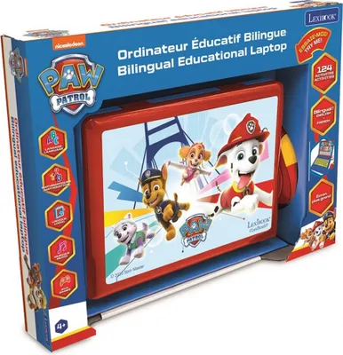 Image de Ordinateur portable éducatif bilingue La Pat Patrouille (FR/EN)
