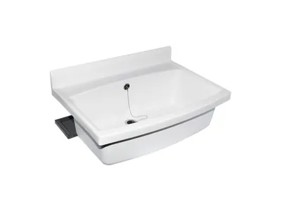 Produktbild von SANIT maxi Becken mit Überlauf weiß
