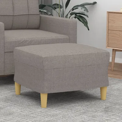 Immagine prodotto di The Living Store Sgabello Taupe 60x50x41 cm Tessuto