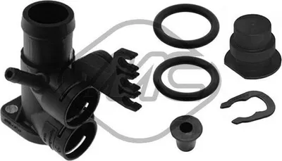 Produktbild von Metalcaucho 03522 Kühlmittelflansch für VW GOLF III (1H1) Wasserflansch