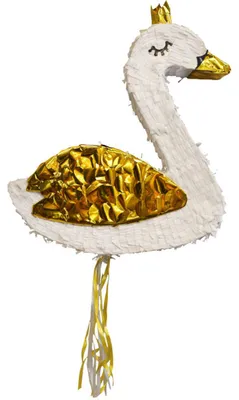 Image de Piñata cygne en papier 40 x 46 x 7 cm - Amscan