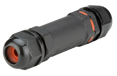 Produktbild von goobay Kabelverbindungsstück IP68 zum Verlegen von Kabeln in Außenanlagen 10 cm (1er Softpack)