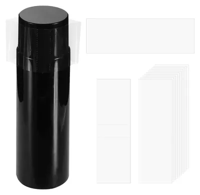 200 PVC-Schrumpfschlauchbänder, 30x98 mm, für 62-65 mm Verschlüsse