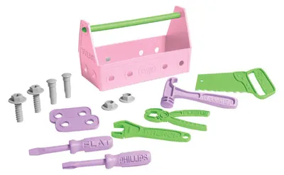 Image de Boîte à outils Green Toys rose