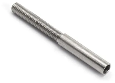 Immagine prodotto di Giunto filettato in acciaio M3, diametro 2,8 mm, confezione da 100 pezzi.