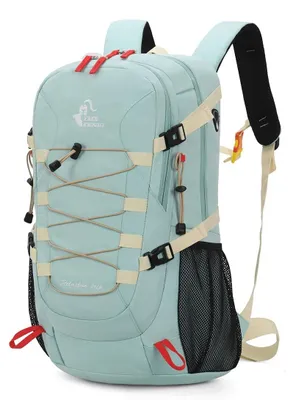 Image de Sac à dos de randonnée - 40 litres - Imperméable - Avec housse de pluie - Pour voyage et camping
