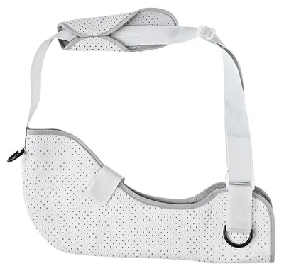 Produktbild von Armtragegurt für Schulter und Arm, verstellbare Armschlinge mit Komfortpolster, zur Unterstützung bei Schulter-, Ellenbogen- und Handverletzungen