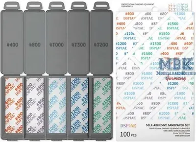 Produktbild von DSPIAE DSP-S01 DSPIAE Reusable Self-Adhesive Sandpaper Set