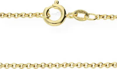 Produktbild von JuwelmaLux Kette für Anhänger 925/000 Sterling Silber vergoldet JL18-05-0030 Erbs