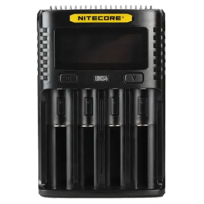 Produktbild von Nitecore NC-UMS4 Universal Ladegerät UMS4 3000mA USB, schwarz