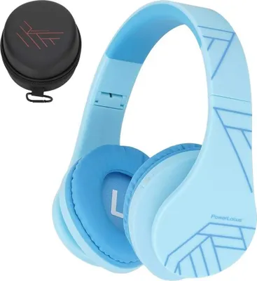 Produktbild von Bluetooth mit 85dB Lautstärkebegrenzung, Faltbar mit Tragetasche, Kopfhörer Over Ear Kabellose und Kabel mit Mikrofon, Micro-SD-Modus für Handy, PC