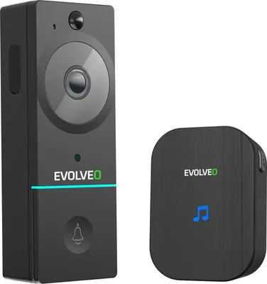 Immagine prodotto di EVOLVEO Ringo RELAY - Videocitofono WiFi con apricancello + campanello per presa di corrente