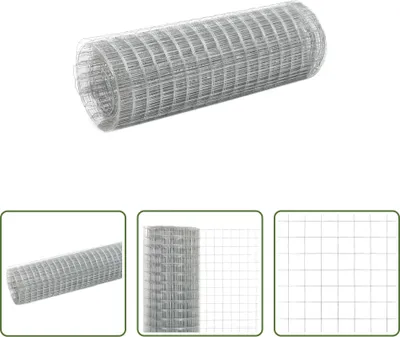 Obrázek produktu pro The Living Store Drátěné pletivo z pozinkované oceli 25x0,5 m Silver