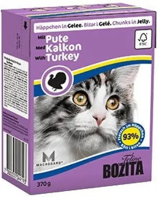 Obrázok produktu pre Bozita 4919, Dospelý, Turecko, 370 g, Bez obilnín