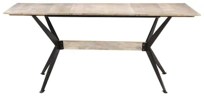 Produktbild von vidaXL Esstisch 180x90x76 cm Massivholz Mango