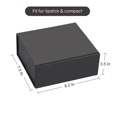 Produktbild von JiaWei Geschenkbox Schwarz -XS