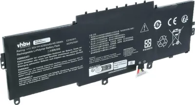 Produktbild von vhbw Akku kompatibel mit Asus ZenBook 14 U433FN, 14 UX433, 14 UX433FA-A5045R, 14 UX433F, 14 UX433FA Notebook (4250 mAh, 11,55 V, Li-Polymer)