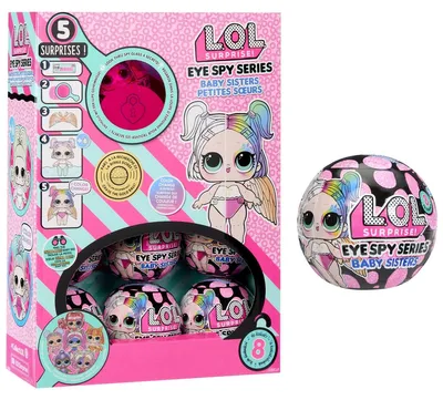 Produktbild von L.O.L. Surprise! 542605, Mini-Puppe, Weiblich, 4 Jahr(e), Junge/Mädchen, Gemischte Farben