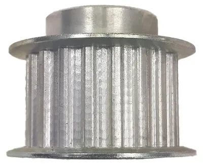 Image de Poulie dentée, P : 5 mm, 16 dents, courroie 16 mm, aluminium, T5 , Ozdowski