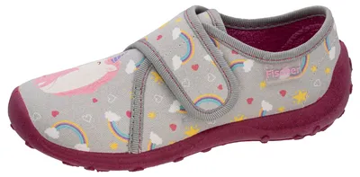 Produktbild von Fischer Markenschuh Kinder-Klett-Hausschuh
