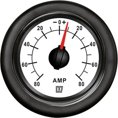 Produktbild von VETUS AMP150W weiß Amperemeter 12/24V 150A