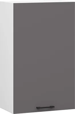 Produktbild von Akord Schrank Oliwia Weiß-Grau/Graphit 30X50X58 Cm