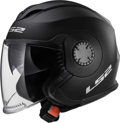 Produktbild von LS2 OF570 Verso Jethelm Grösse: S (55/56), Farbe: Schwarz Matt