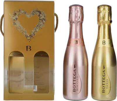 Produktbild von Bottega Glamour Set 11,3% Vol. 2x0,2l in Geschenkbox