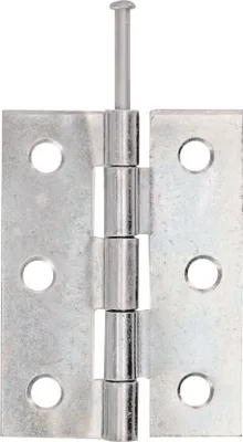 Produktbild von Alberts 851569 Scharnier | halbbreit | sendzimirverzinkt | 63 x 45 mm | 25er Set
