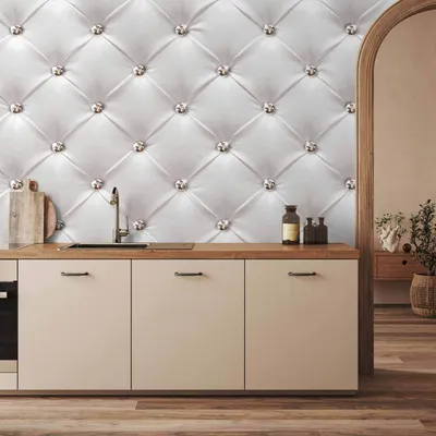 Produktbild von Vlies Fototapete - White Elegance 300x210 cm Muster f-B-0039-a-a