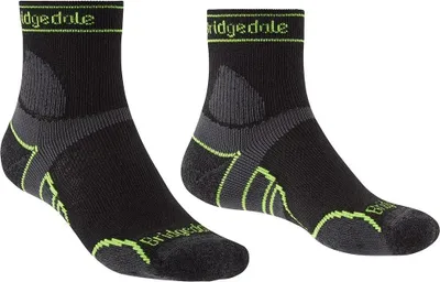 Zdjęcie produktu dla Bridgedale Trail Run Lightweight T2 Merino Sport 3/4 crew Barva: czarny / Velikost: L