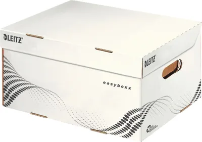 Produktbild von Archiv Container easyboxx S Wellpappe weiß Packung mit 15 Stück