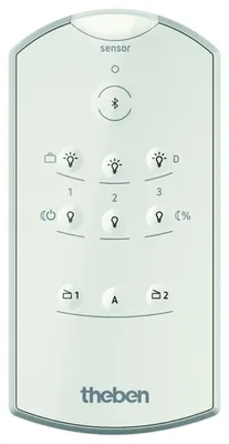 Produktbild von Theben theSenda B - Universell einsetzbare Fernbedienung, Integrierter Luxmeter