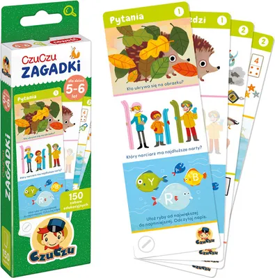 Produktbild von CzuCzu. Zagadki dla dzieci 5-6 lat