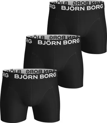 Image de Björn Borg 3-Pack Boxers Noir - Grand S