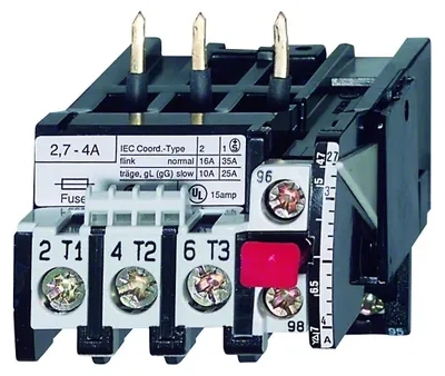 Produktbild von Benedict Motorschutzrelais, U12/16E 14 K3, 10–14A, Stern-Dreieck 18–24A, 1 Stk.