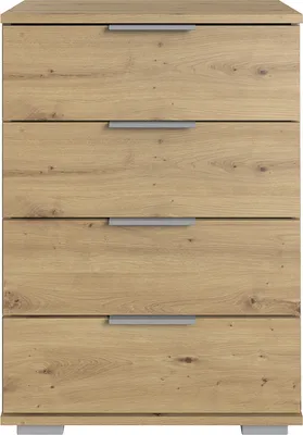 Produktbild von Schlafzimmer Nachttisch Nachtschrank, auch für Boxspringbett geeignet, in Artisan Eiche Nb. ELSTRA-43, B/H/T ca. 52/74/38 cm
