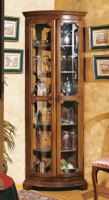 Immagine prodotto di Armadi in vetro Armadio in vetro Mobili italiani Vetrina Credenza per soggiorno Armadi