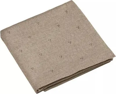 Immagine prodotto di Muminky | Coperta per neonati in Lana - 75x100 cm - Beige - Traspirante, termoregolante, anallergica
