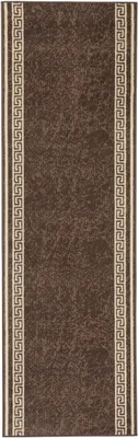 Zdjęcie produktu dla Brązowy dywan, chodnik z krótkim włosem 80x300cm