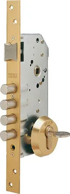 Produktbild von Tesa Sicherheitsschloss R100B566 emailliert