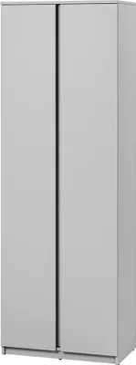 Produktbild von Furniture24 Kleiderschrank Simply Sm1S1 Flurschrank 69 X 200 X 40 Cm Dielenschrank Schrank Grau