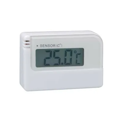 Produktbild von Perel mini teploměr, digitální, LCD displej, rozsah měření -30 až +50 °C, bílý