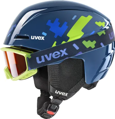 Produktbild von Uvex 56S3171101, Blau, Helm, Unisex, Alle, Skifahren, 46-50