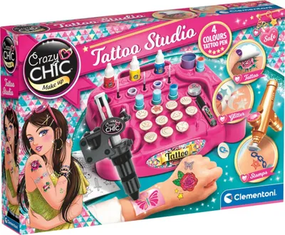 Produktbild von Clementoni Crazy CHIC Tattoo-Studio