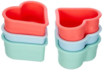Produktbild von Lurch 00083019, Kuchenform, Herz (Form), Flache Oberfläche, -40 °C, 240 °C, Mehrfarbig