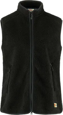Produktbild von FJÄLLRÄVEN Vardag Pile Fleece Vest W 550-BLACK 550-BLACK M