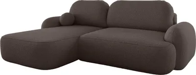 Produktbild von MOHYLA Schlafsofa mit Stauraum - braun, linke Ecke