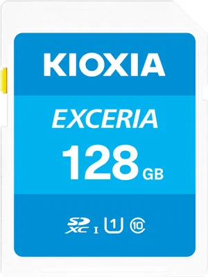 Produktbild von CARD KIOXIA SD-Card Exceria 128GB